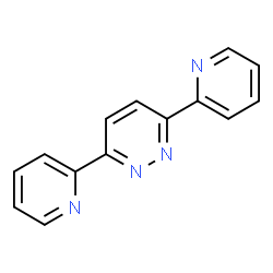 ChemSpider 2D Image | 3,6-di(pyrid-2-yl)pyridazine | C14H10N4