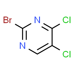 ChemSpider 2D Image | 2-Bromo-4,5-dichloropyrimidine | C4HBrCl2N2