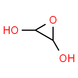 ChemSpider 2D Image | 2,3-Oxiranediol | C2H4O3
