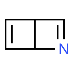 ChemSpider 2D Image | 2-Azabicyclo[2.2.0]hexa-2,5-diene | C5H5N