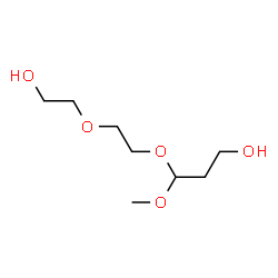 ChemSpider 2D Image | 3-[2-(2-Hydroxyethoxy)ethoxy]-3-methoxy-1-propanol | C8H18O5