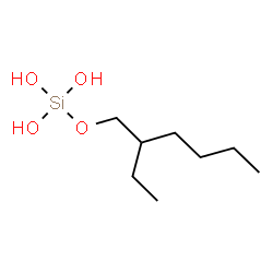 ChemSpider 2D Image | 2-Ethylhexyl trihydrogen orthosilicate | C8H20O4Si