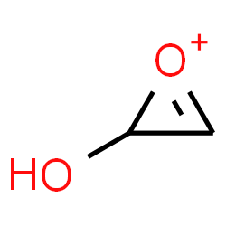 ChemSpider 2D Image | 2-Hydroxy-2H-oxirenium | C2H3O2