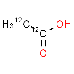 ChemSpider 2D Image | (~12~C_2_)Acetic acid | 12C2H4O2