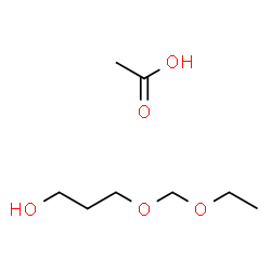 ChemSpider 2D Image | 3-(Ethoxymethoxy)-1-propanol - acetic acid (1:1) | C8H18O5