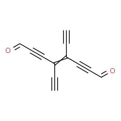 ChemSpider 2D Image | 4,5-Diethynyl-4-octene-2,6-diynedial | C12H4O2