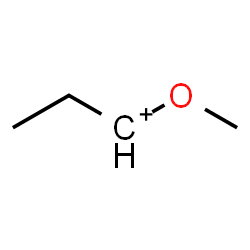 ChemSpider 2D Image | 1-Methoxyprop-1-ylium | C4H9O
