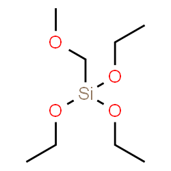 ChemSpider 2D Image | Triethoxy(methoxymethyl)silane | C8H20O4Si