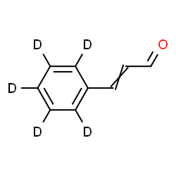 ChemSpider 2D Image | 3-(~2~H_5_)Phenylacrylaldehyde | C9H3D5O