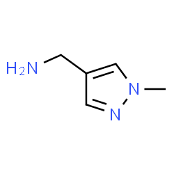 ChemSpider 2D Image | 1-(1-Methyl-1H-pyrazol-4-yl)methanamine | C5H9N3