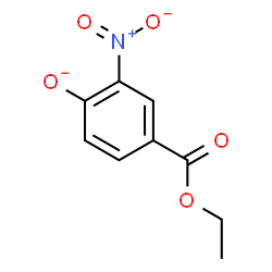 ChemSpider 2D Image | 4-(Ethoxycarbonyl)-2-nitrophenolate | C9H8NO5
