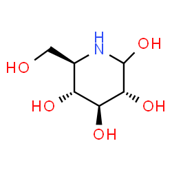 ChemSpider 2D Image | Nojirimycin | C6H13NO5