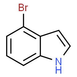 ChemSpider 2D Image | 4-Bromoindole | C8H6BrN