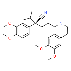 ChemSpider 2D Image | Dexverapamil | C27H38N2O4