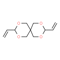 ChemSpider 2D Image | 3,9-Divinyl-2,4,8,10-tetraoxaspiro[5.5]undecane | C11H16O4