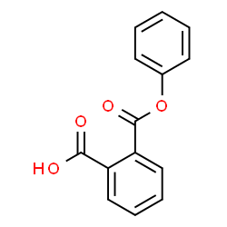 ChemSpider 2D Image | 2-(Phenoxycarbonyl)benzoic acid | C14H10O4