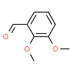 ChemSpider 2D Image | 2,3-Dimethoxybenzaldehyde | C9H10O3