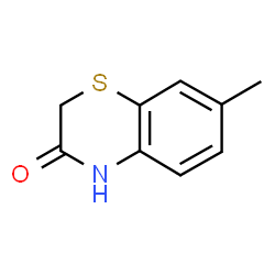 ChemSpider 2D Image | 7-Methyl-1,4-benzothiazin-3(4H)-one | C9H9NOS