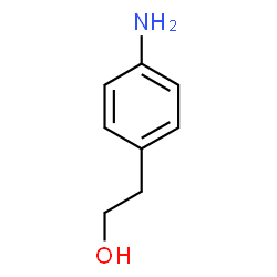 ChemSpider 2D Image | 2-(4-Aminophenyl)ethanol | C8H11NO