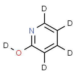 ChemSpider 2D Image | 2-(~2~H_4_)Pyridin(~2~H)ol | C5D5NO