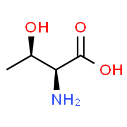 ChemSpider 2D Image | L-(-)-Threonine | C4H9NO3
