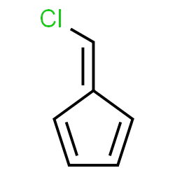 ChemSpider 2D Image | 5-(Chloromethylene)-1,3-cyclopentadiene | C6H5Cl