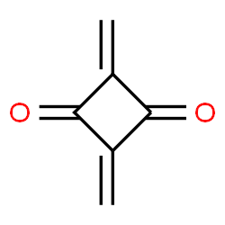ChemSpider 2D Image | 2,4-Bis(methylene)-1,3-cyclobutanedione | C6H4O2
