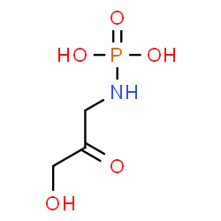 ChemSpider 2D Image | (3-Hydroxy-2-oxopropyl)phosphoramidic acid | C3H8NO5P