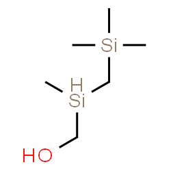 ChemSpider 2D Image | {Methyl[(trimethylsilyl)methyl]silyl}methanol | C6H18OSi2