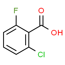 ChemSpider 2D Image | 2-Chloro-6-fluorobenzoic acid | C7H4ClFO2