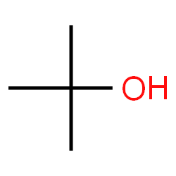 ChemSpider 2D Image | tert-Butanol | C4H10O