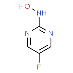 ChemSpider 2D Image | 5-Fluoro-N-hydroxy-2-pyrimidinamine | C4H4FN3O