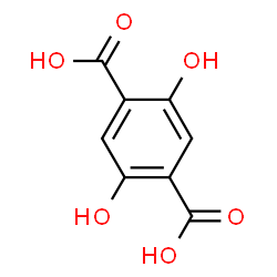 ChemSpider 2D Image | 2,5-Dihydroxyterephthalic acid | C8H6O6