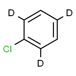 ChemSpider 2D Image | Chloro(2,4,6-~2~H_3_)benzene | C6H2D3Cl