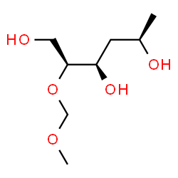 ChemSpider 2D Image | 4,6-Dideoxy-2-O-(methoxymethyl)-D-ribo-hexitol | C8H18O5