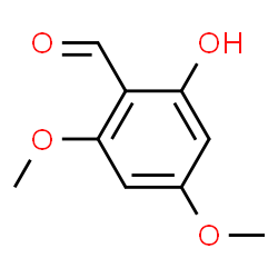 ChemSpider 2D Image | 4,6-Dimethoxy-2-hydroxybenzaldehyde | C9H10O4