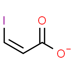 ChemSpider 2D Image | (2Z)-3-Iodoacrylate | C3H2IO2