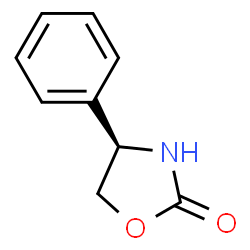 ChemSpider 2D Image | (-)-4-Phenyl-2-oxazolidinone | C9H9NO2