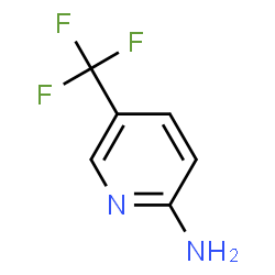 ChemSpider 2D Image | 5-(Trifluoromethyl)-2-pyridinamine | C6H5F3N2