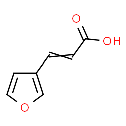 ChemSpider 2D Image | 3-Furanacrylic acid | C7H6O3