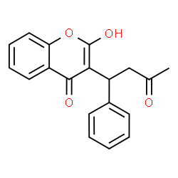 ChemSpider 2D Image | Warfarin | C19H16O4