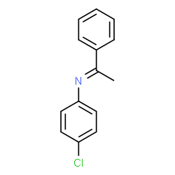 ChemSpider 2D Image | (1E)-N-(4-Chlorophenyl)-1-phenylethanimine | C14H12ClN
