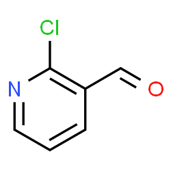 ChemSpider 2D Image | 2-Chloronicotinaldehyde | C6H4ClNO
