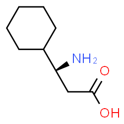 ChemSpider 2D Image | (3S)-3-Amino-3-cyclohexylpropanoic acid | C9H17NO2