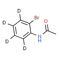 ChemSpider 2D Image | N-[2-Bromo(~2~H_4_)phenyl]acetamide | C8H4D4BrNO