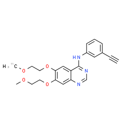ChemSpider 2D Image | Erlotinib C-11 | C2111CH23N3O4