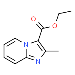 ChemSpider 2D Image | Ethyl 2-methylimidazo[1,2-a]pyridine-3-carboxylate | C11H12N2O2