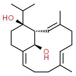 ChemSpider 2D Image | (-)-mangelonoid A | C20H32O2