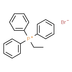 ChemSpider 2D Image | Ethyl(triphenyl)phosphonium bromide | C20H20BrP