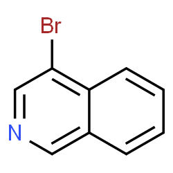ChemSpider 2D Image | 4-Bromoisoquinoline | C9H6BrN